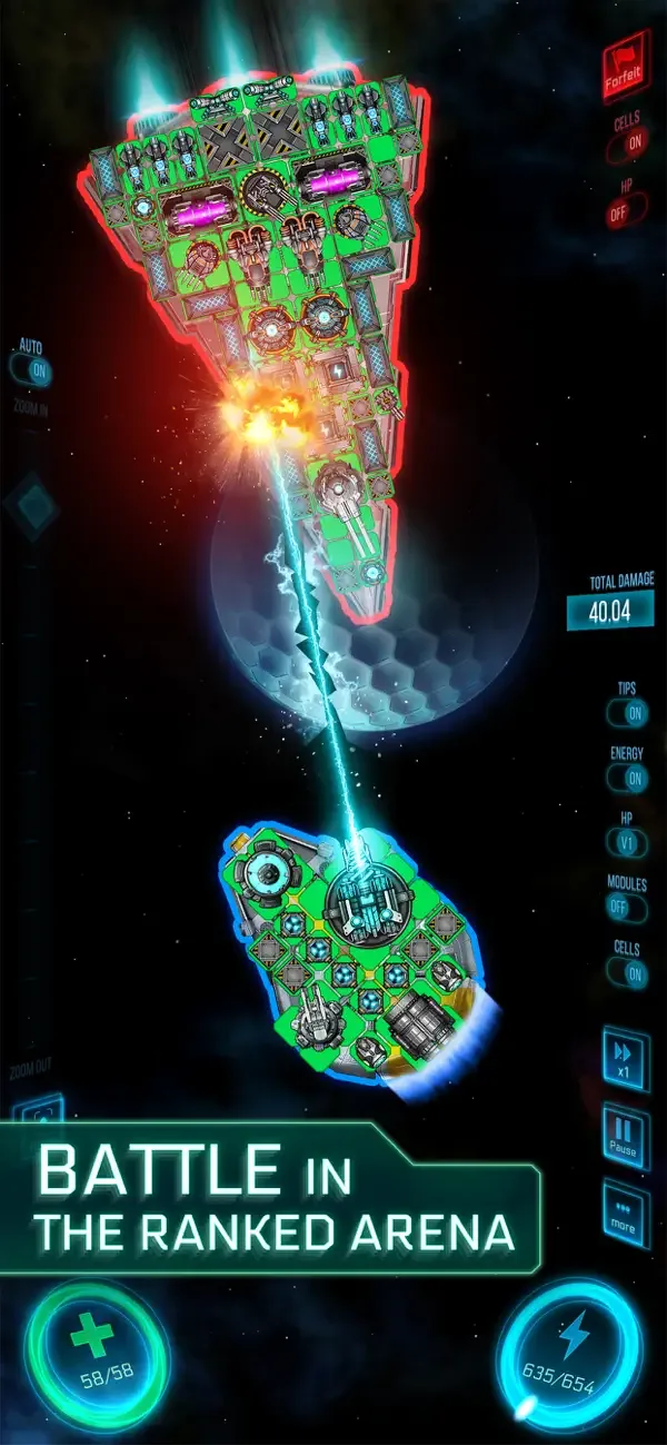 Space Arena: Construct & Fight screenshot 2