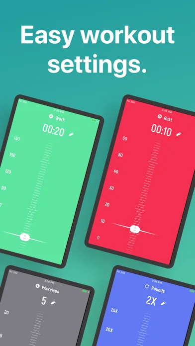 Табата Таймер □ Tabata Timer screenshot 2