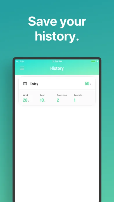 Табата Таймер □ Tabata Timer screenshot 4