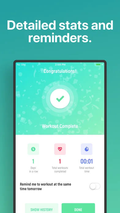 Табата Таймер □ Tabata Timer screenshot 5