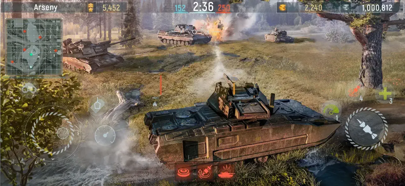 Modern Tanks: Игра про танки screenshot 1