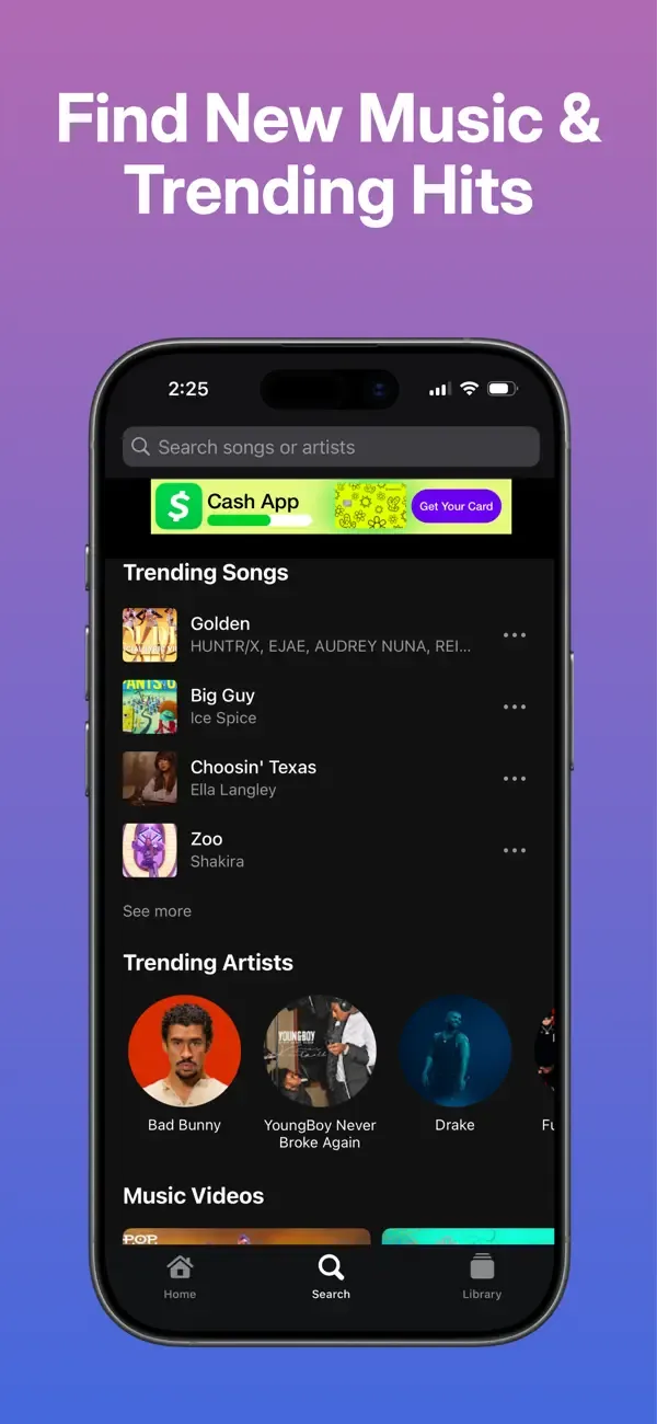 Trending Music Player screenshot 4