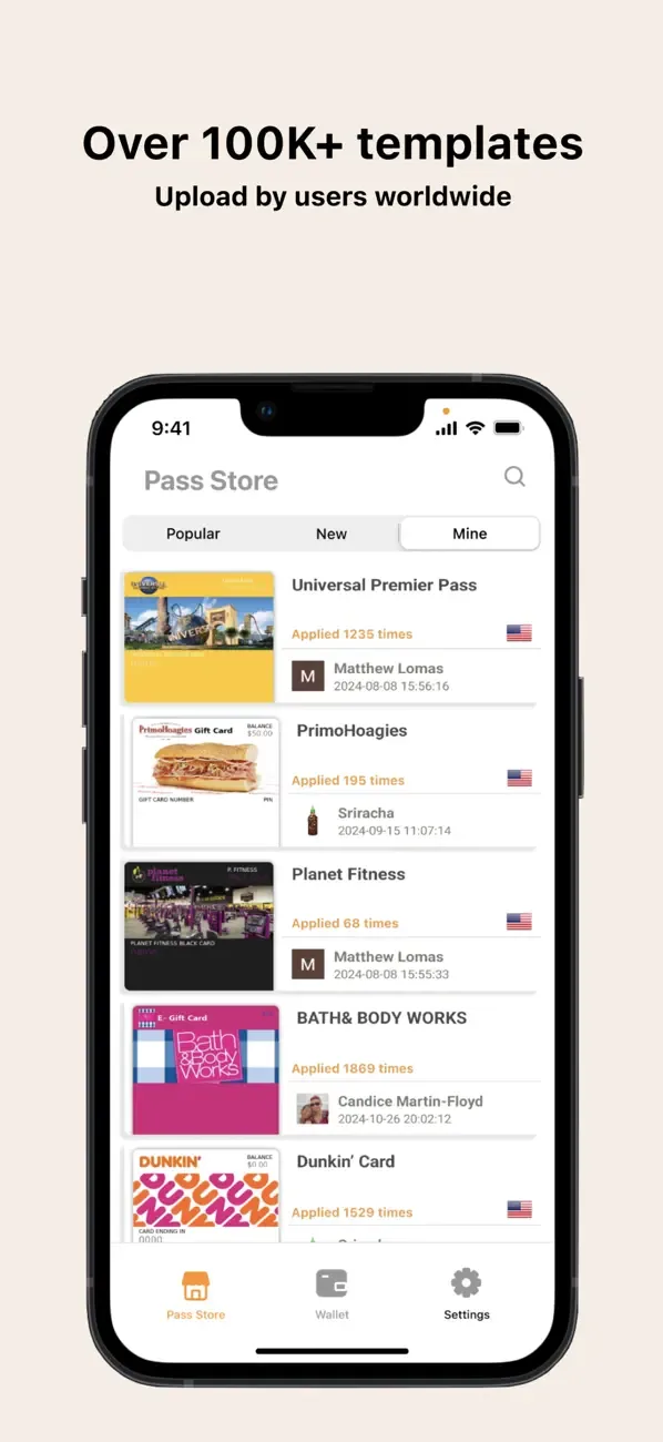 Pass2U Wallet - Tarjetas screenshot 5