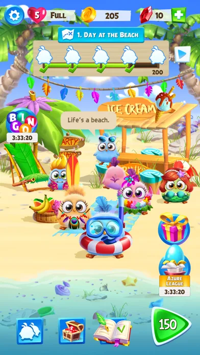Angry Birds Match 3 screenshot 1
