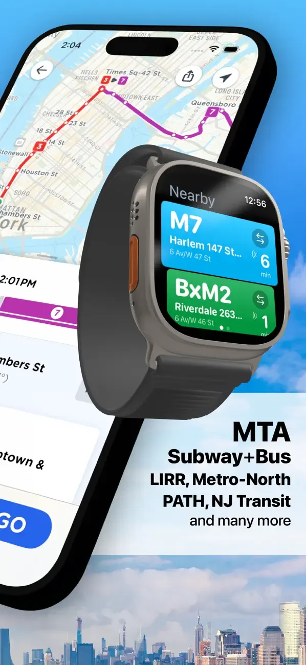 Транспорт NYC: Метро и Автобус screenshot 2