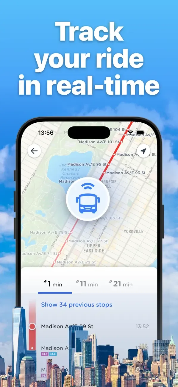 Транспорт NYC: Метро и Автобус screenshot 3