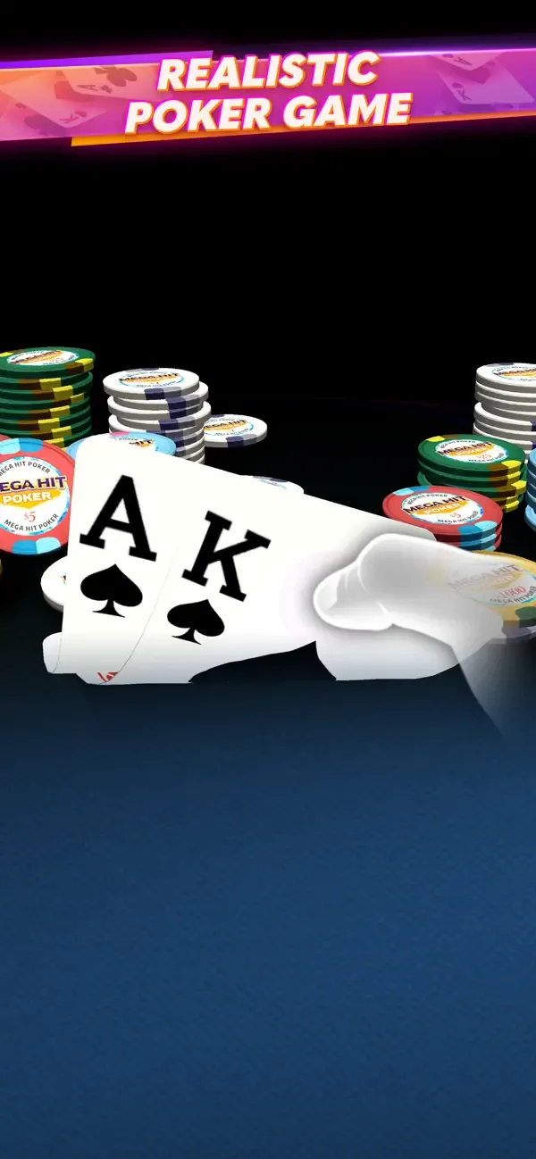 Mega Hit Poker: Texas Holdem screenshot 1
