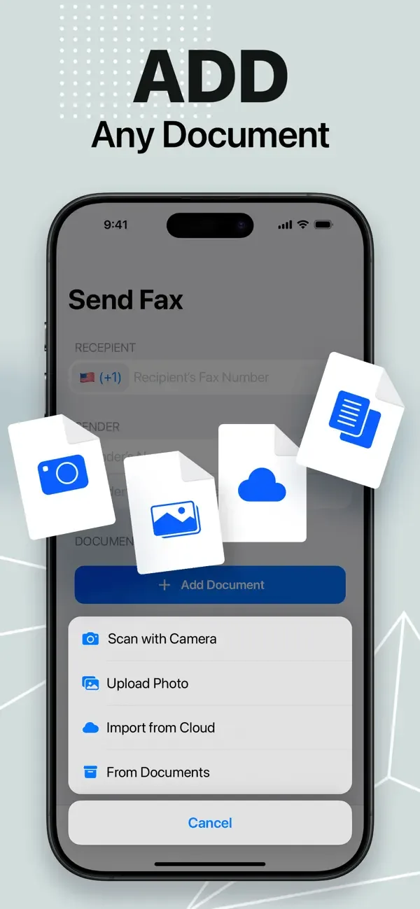 Fax - отправьте факс с iPhone screenshot 4