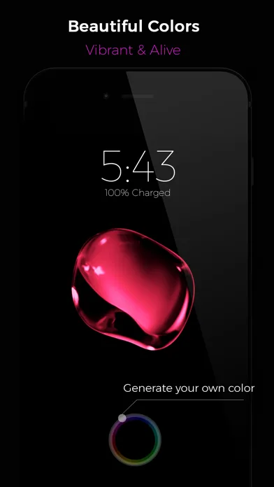 Black - Живые обои screenshot 2