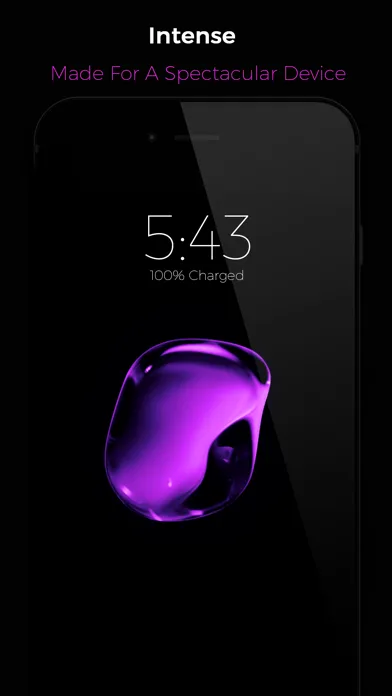 Black - Живые обои screenshot 3
