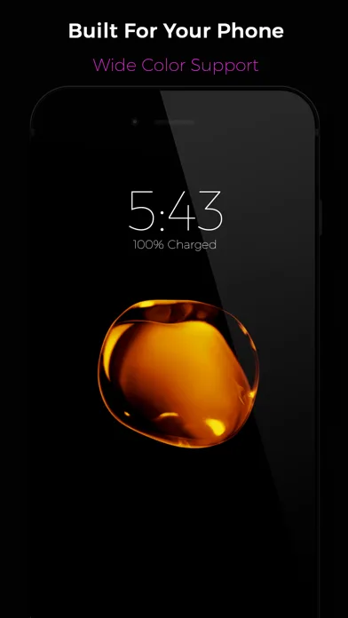 Black - Живые обои screenshot 4