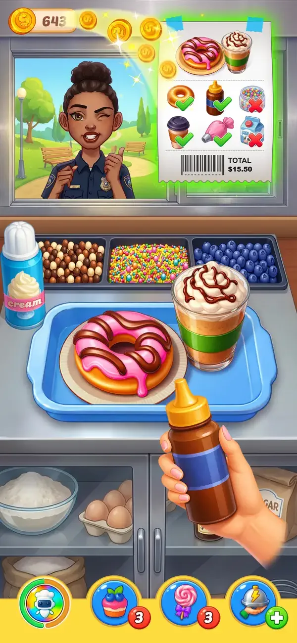 кухня кафе игра: Kitchen Craze screenshot 1