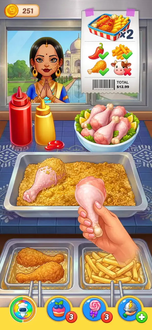 кухня кафе игра: Kitchen Craze screenshot 3