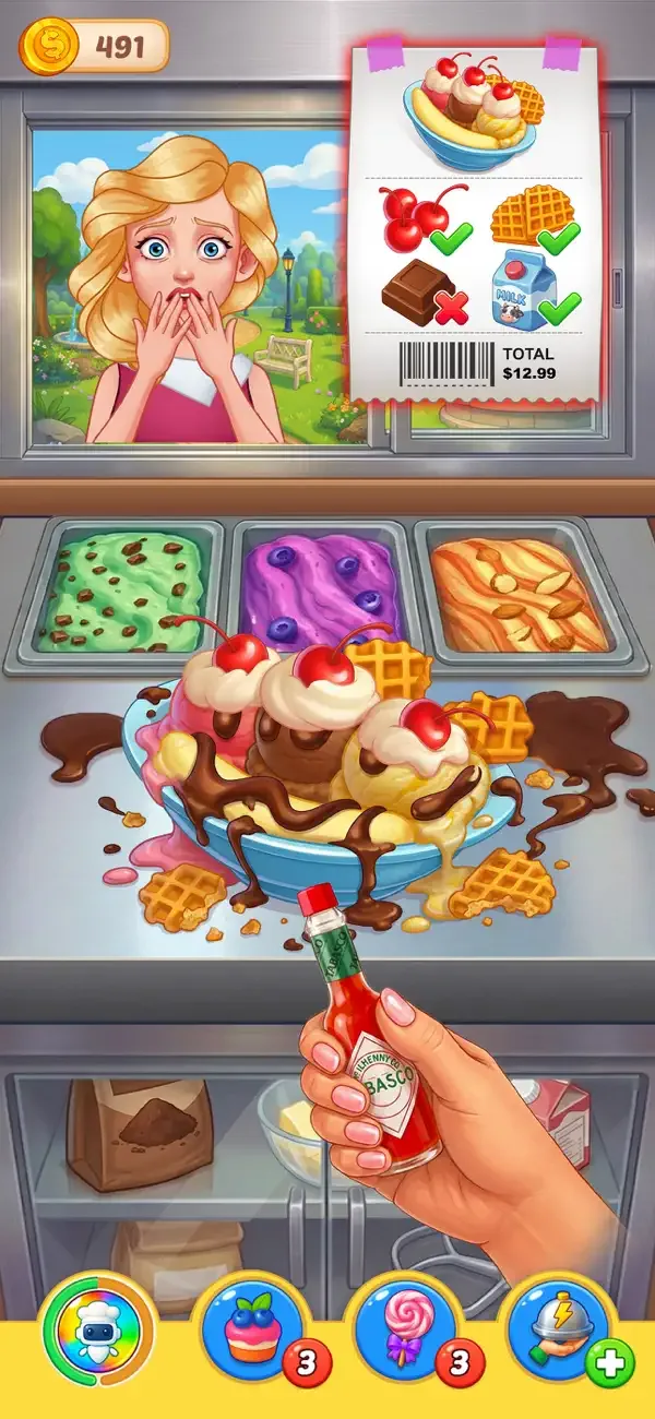 кухня кафе игра: Kitchen Craze screenshot 4