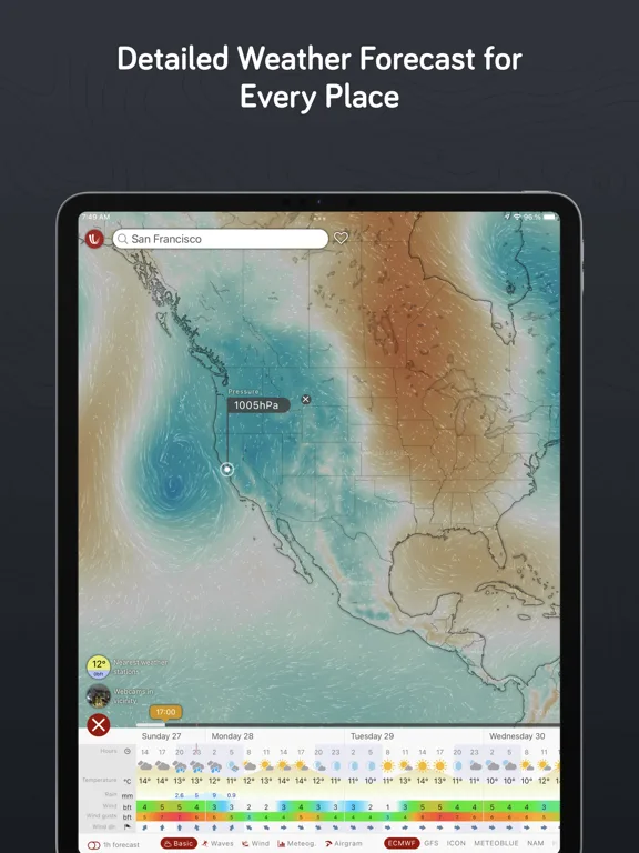 Windy.com — Погодный радар screenshot 5