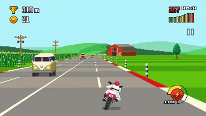 Retro Highway screenshot 1