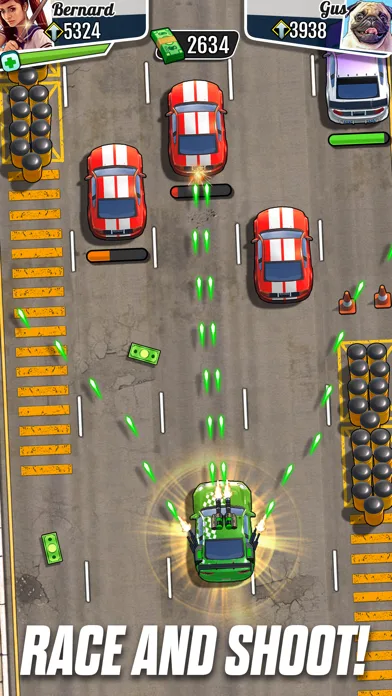 Fastlane: гонки на авто аркада screenshot 1