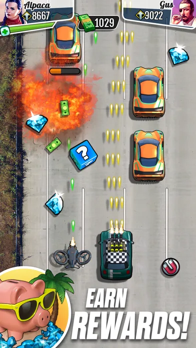 Fastlane: гонки на авто аркада screenshot 2