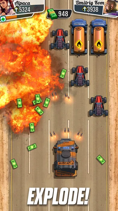 Fastlane: гонки на авто аркада screenshot 4