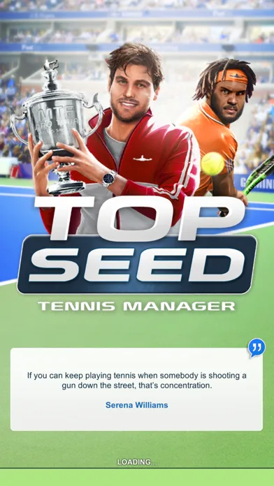 TOP SEED Tennis Manager 2026 screenshot 1