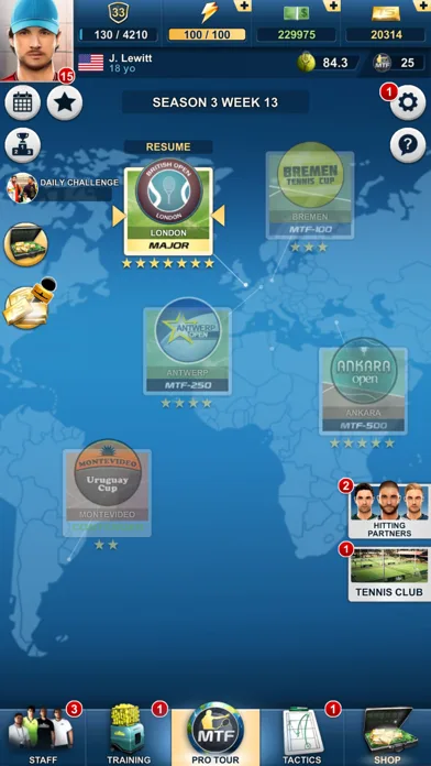 TOP SEED Tennis Manager 2026 screenshot 3