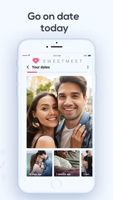 Chat y dating - Sweet Meet screenshot 1
