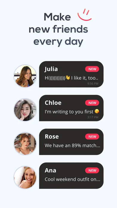 Chat y dating - Sweet Meet screenshot 3