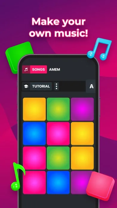 Beat Pad Maker - DJ Mix Music screenshot 1