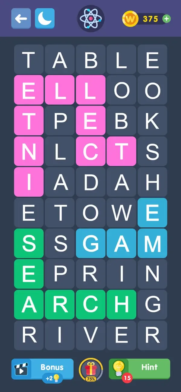 Филворды: Игра в Слова из Букв screenshot 1