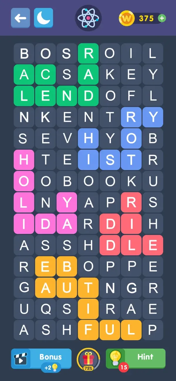 Филворды: Игра в Слова из Букв screenshot 3