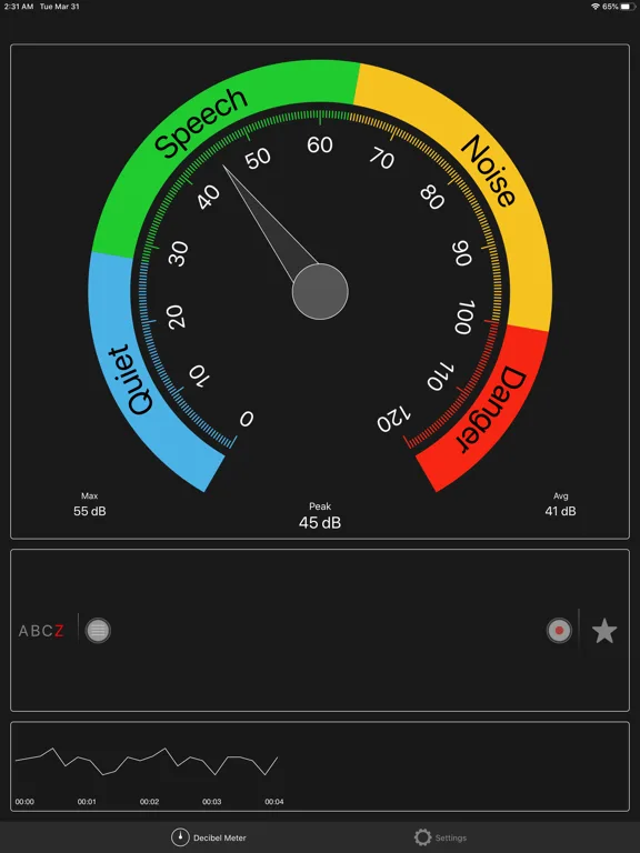 Decibel Meter(Sound Meter) screenshot 1