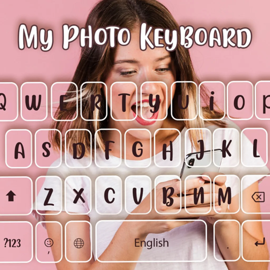 Teclado con fotos cambiar tema