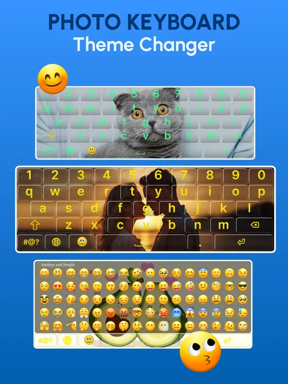 Teclado con fotos cambiar tema screenshot 1