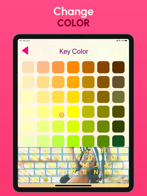 Teclado con fotos cambiar tema screenshot 5