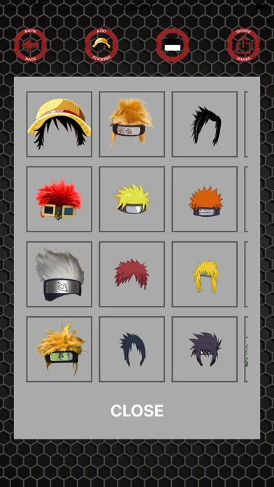 Anime yourself - manga sticker screenshot 3