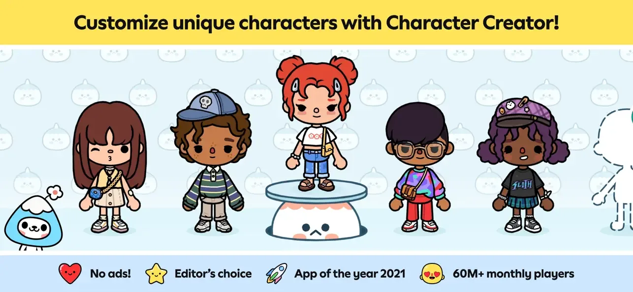 Toca Boca World juego creativo screenshot 1