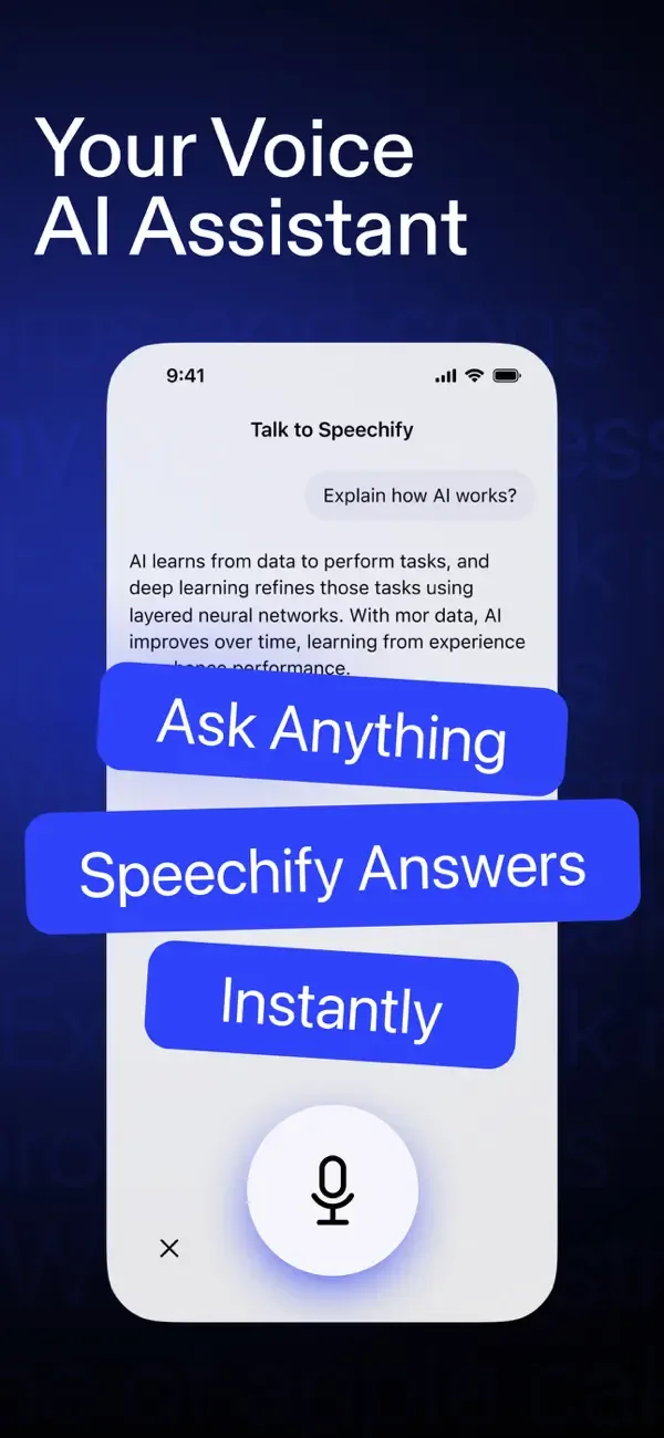 Speechify: Текст в мовлення screenshot 3