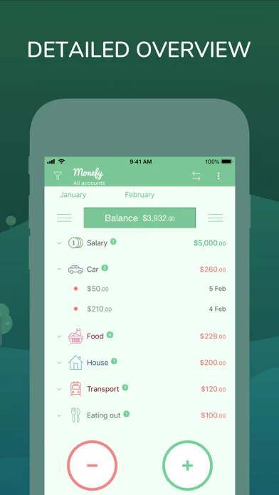 Monefy: Money Tracker screenshot 2