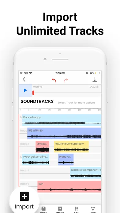 Music Editor - создание треков screenshot 3
