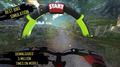 Motor-Bike DownHill Race-r Xtreme screenshot 1
