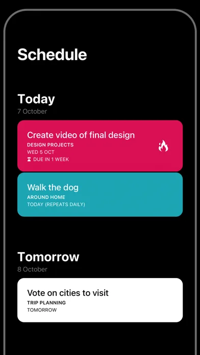 Goal Tracker (Actions) screenshot 1