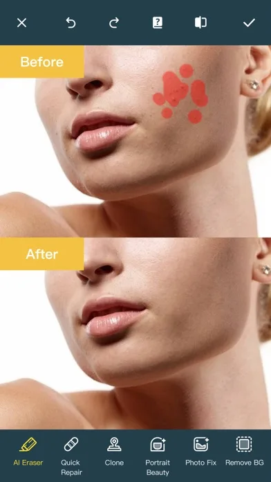 Photo Retouch-Borrar Objetos screenshot 2