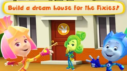 Фиксики Игры Строить Дом Мечты screenshot 1