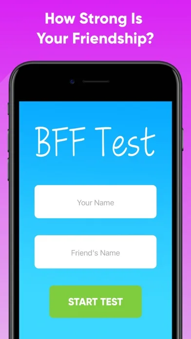 Испытание дружбы: тест BFF screenshot 1