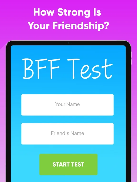 Испытание дружбы: тест BFF screenshot 4