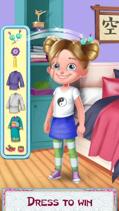 Niña karateca Vs. Acosadora screenshot 1