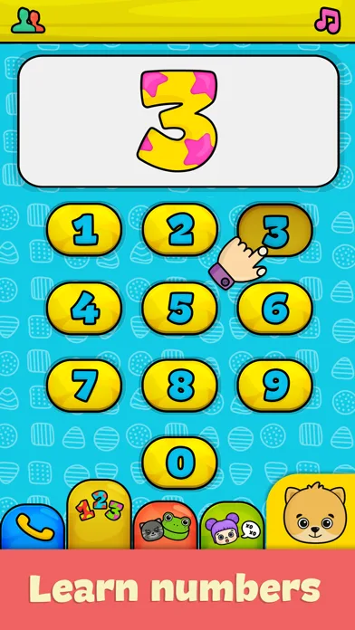 Телефон: Игры для детей 2+ лет screenshot 1