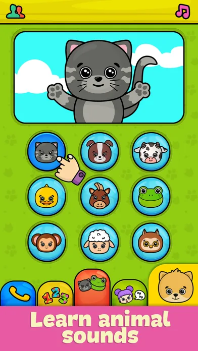 Телефон: Игры для детей 2+ лет screenshot 2