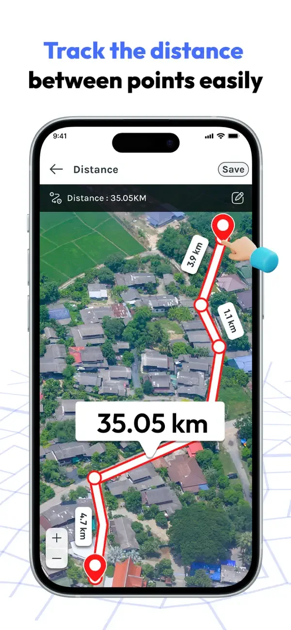 GPS Field Area Map: FieldCalc screenshot 3