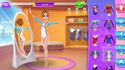 Знаменитая гимнастка screenshot 2